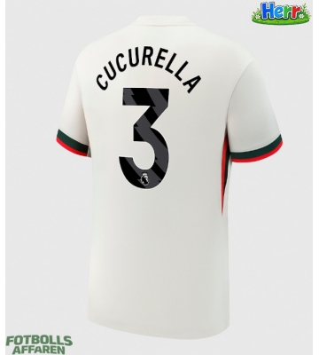 Chelsea Marc Cucurella #3 Bortatröja 2025-26 Kortärmad